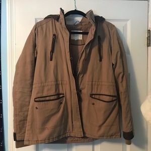 *Thread&Supply* quilted lined cargo jacket